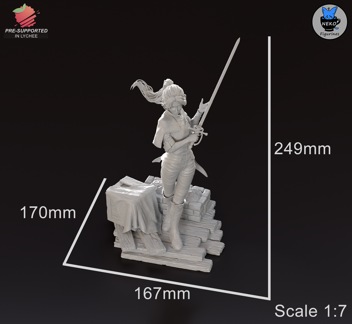Maelle 3d Printed Model Kit