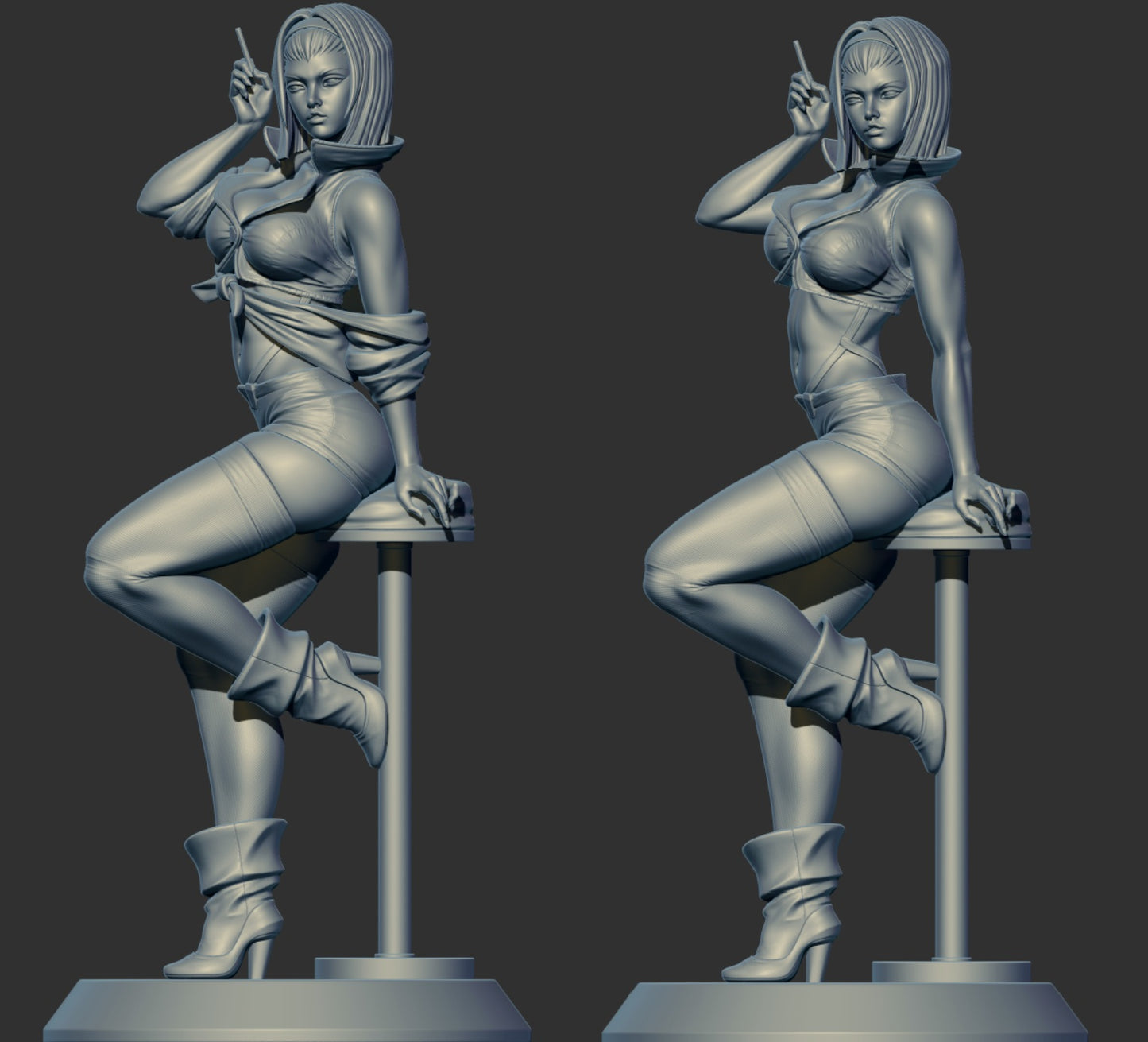 Lady Luck Faye 3d Printed Model Kit