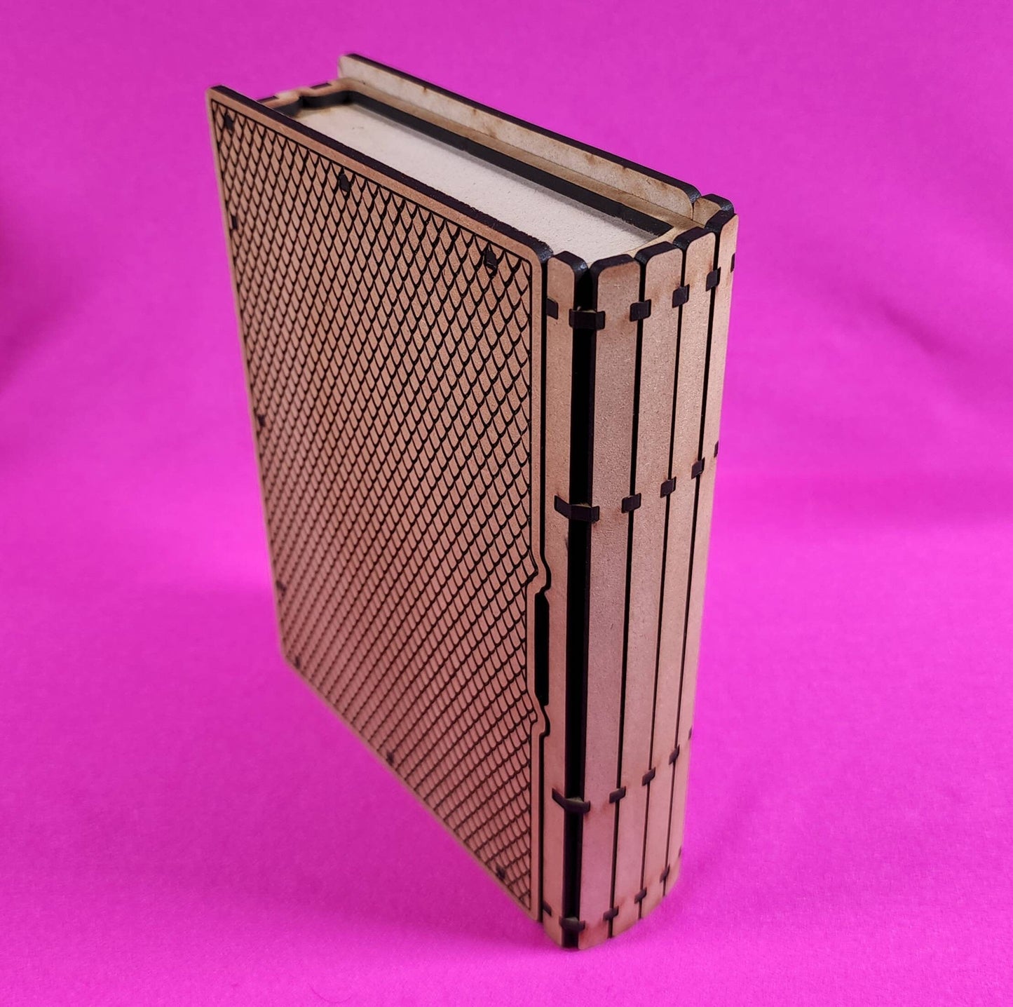 Spell Book Dice and Miniature Box Tabletop Storage