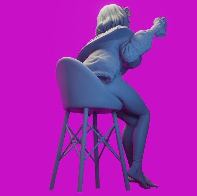 Anis Pinup 3d Printed Model Kit