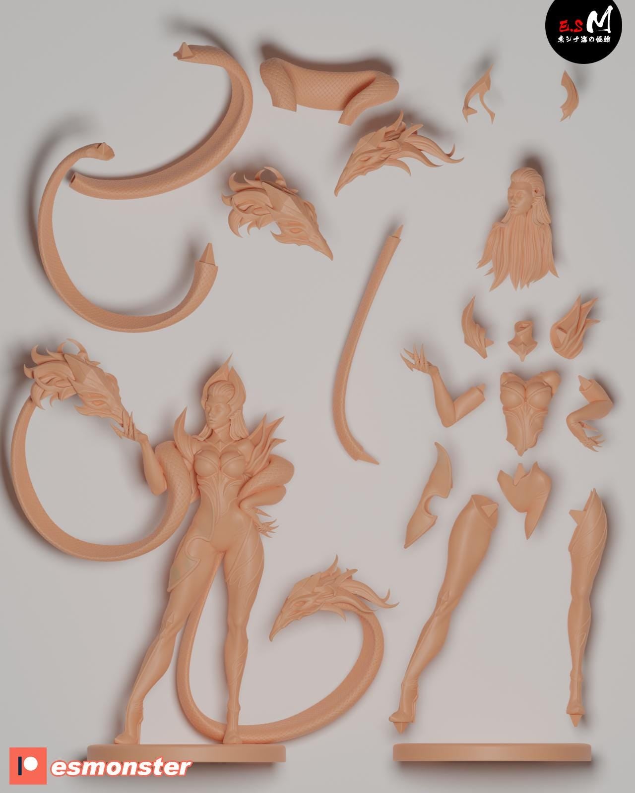 Coven's Shade 3d Printed Model Kit