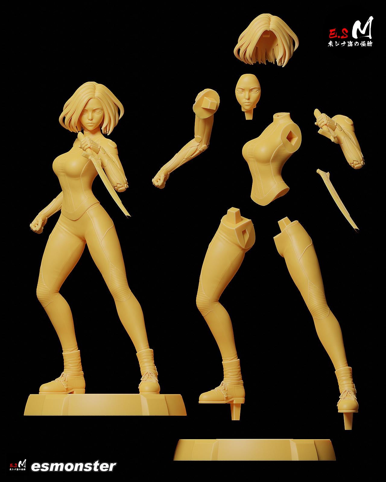 Angel 3d Printed Model Kit