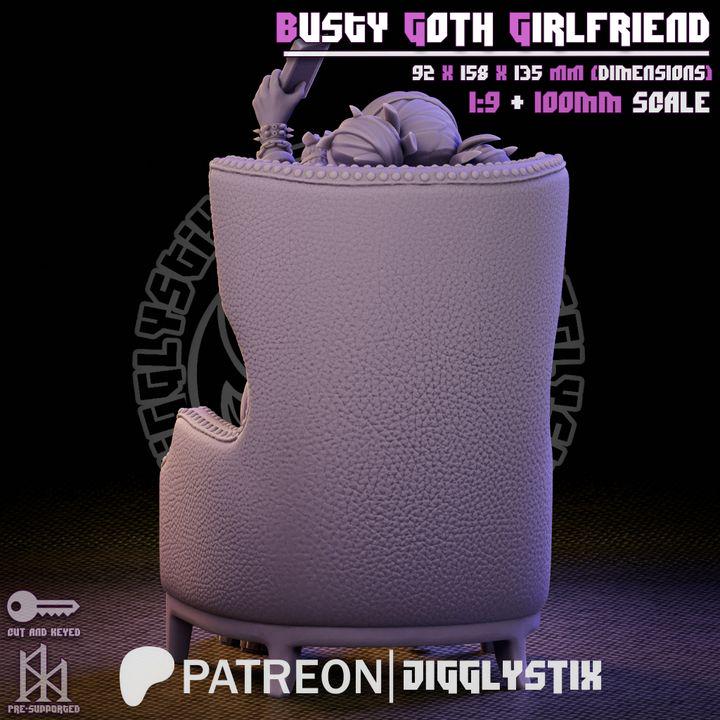 Goth Possum Selfie 3d Printed Model Kit