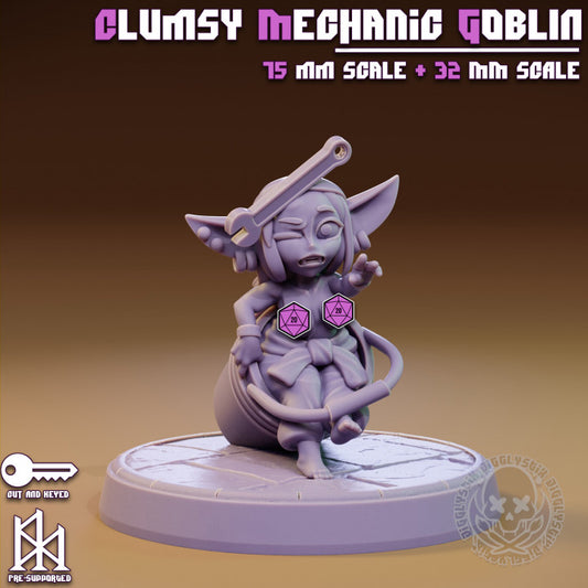 Goblin Girls Mechanics 3d Printed Miniatures NSFW