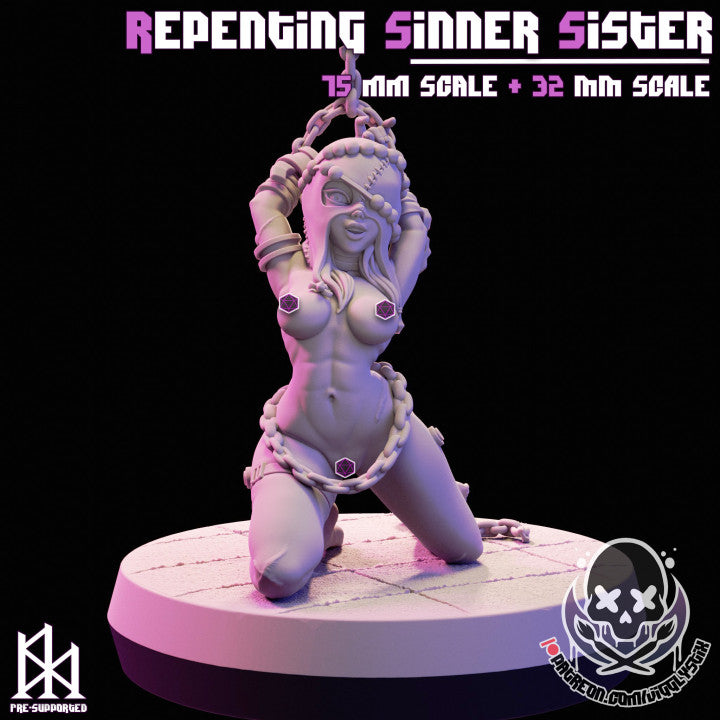 Repenting Sisters 3d Printed Miniatures NSFW