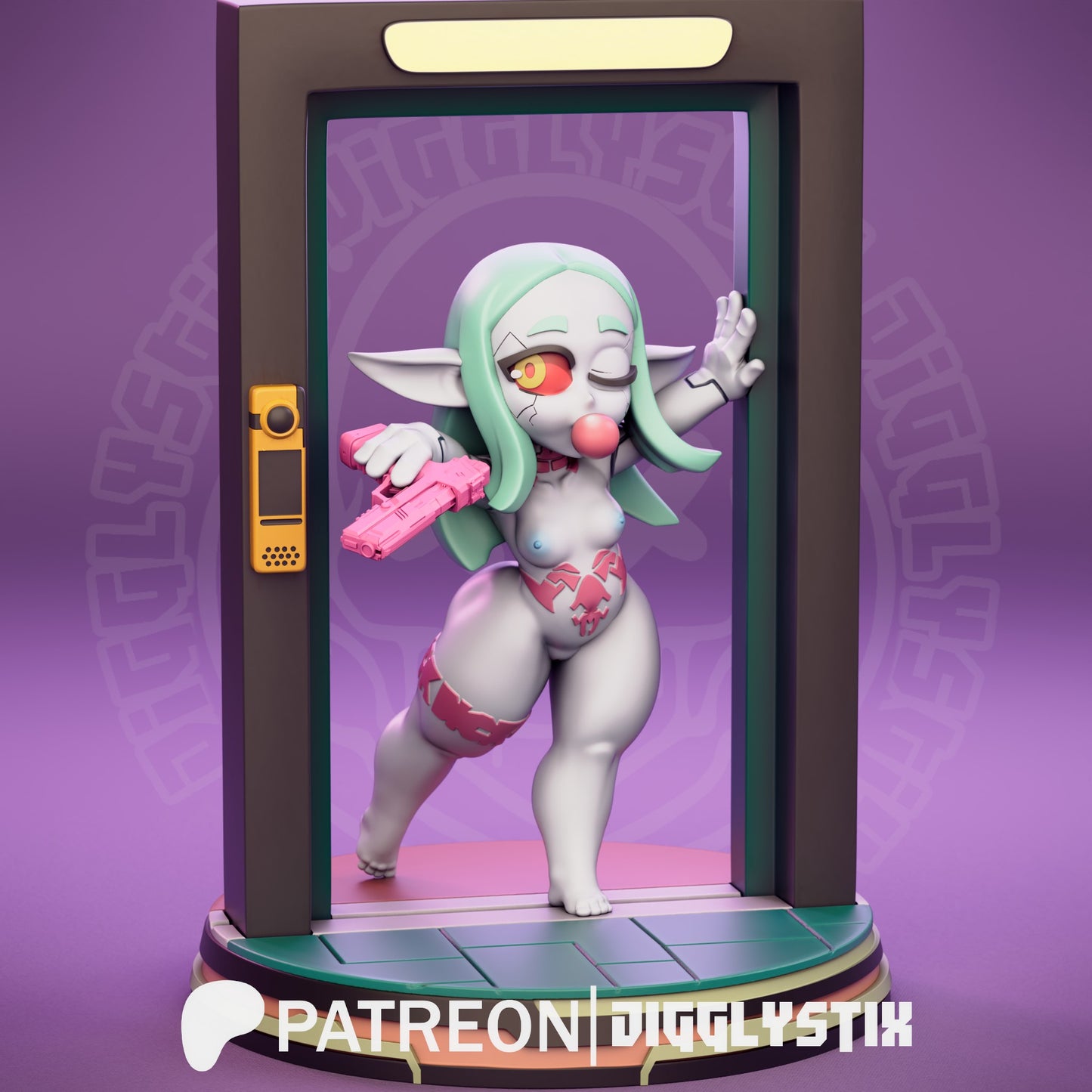 Goblin Girls Cosplayers V2 3d Printed Miniatures NSFW