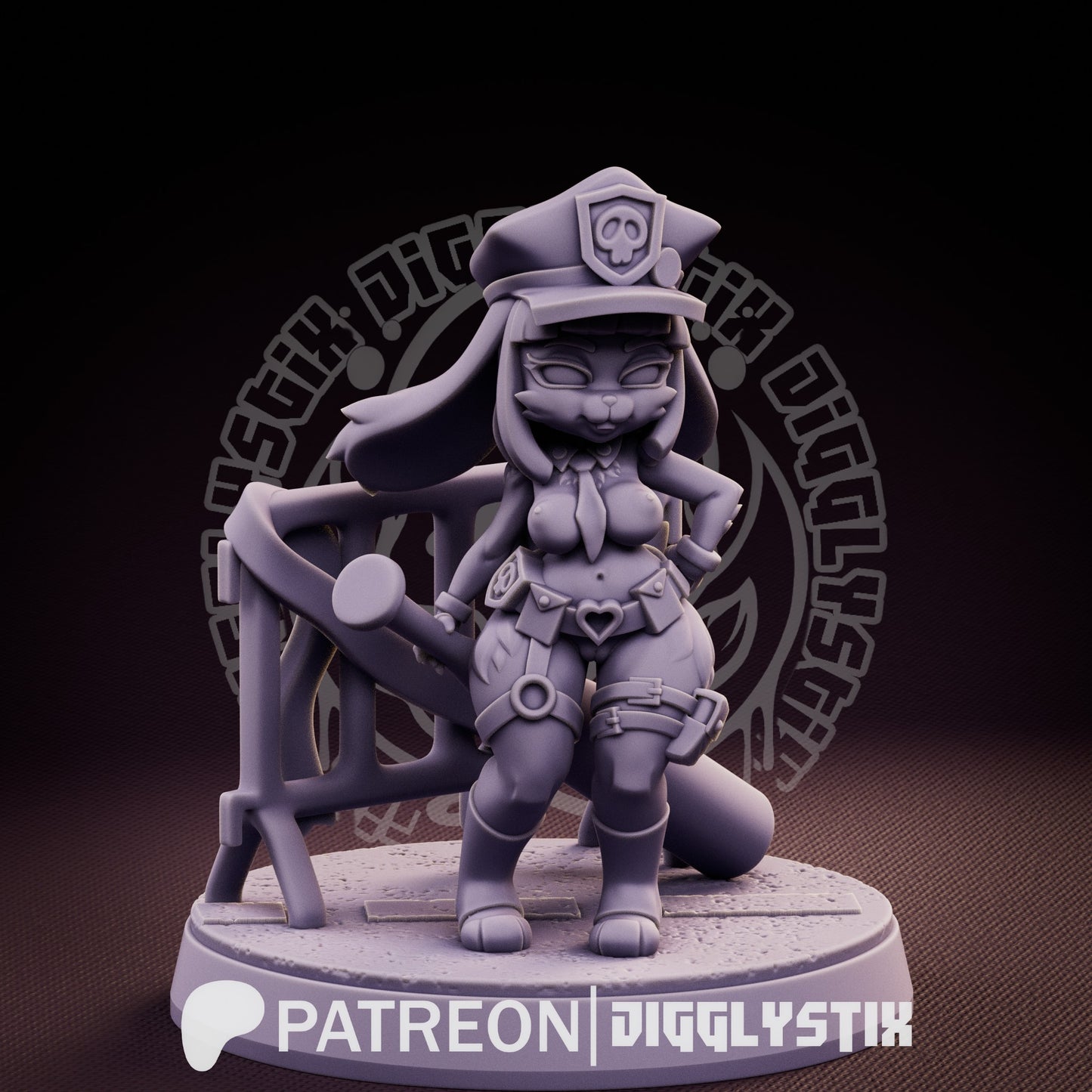 Bonk Police 3d Printed Miniatures NSFW