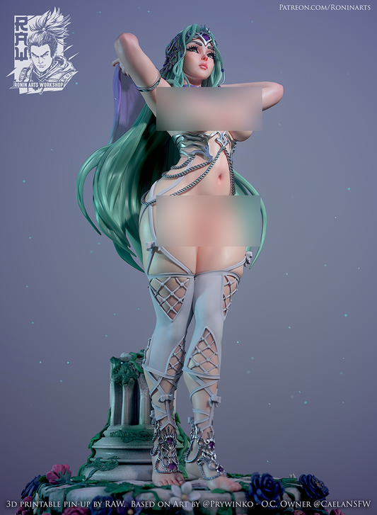 Caelesta Pinup 3d Printed Model Kit NSFW