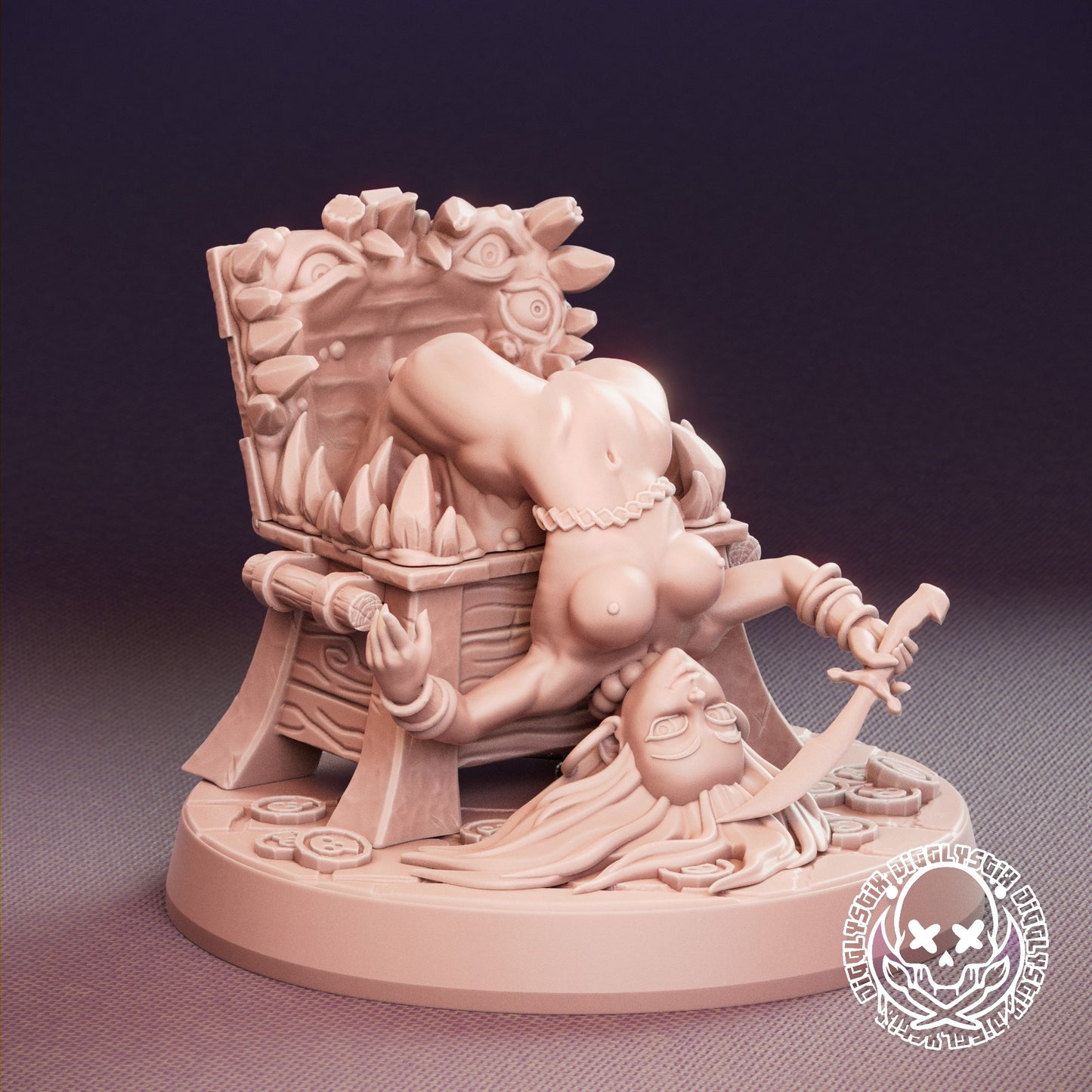 Mimic Girls 3d Printed Miniatures NSFW