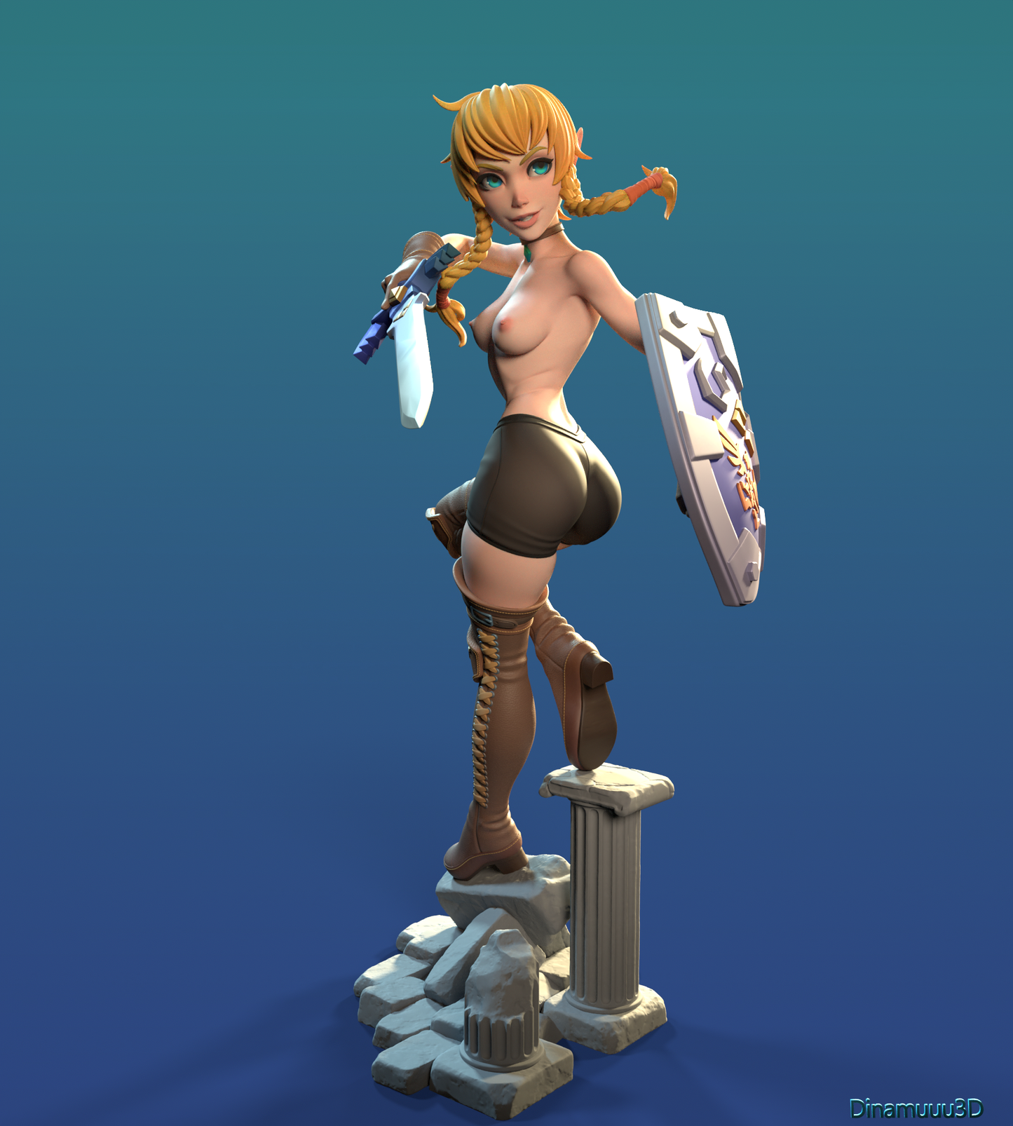 Linkle 3d Printed Model Kit NSFW