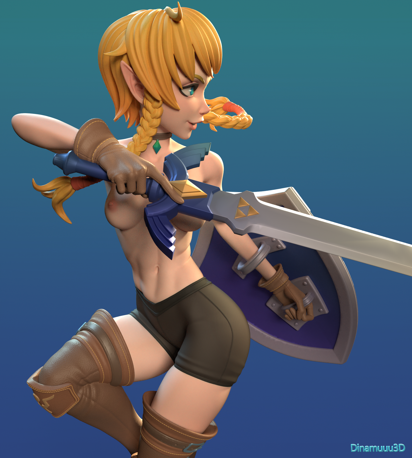 Linkle 3d Printed Model Kit NSFW