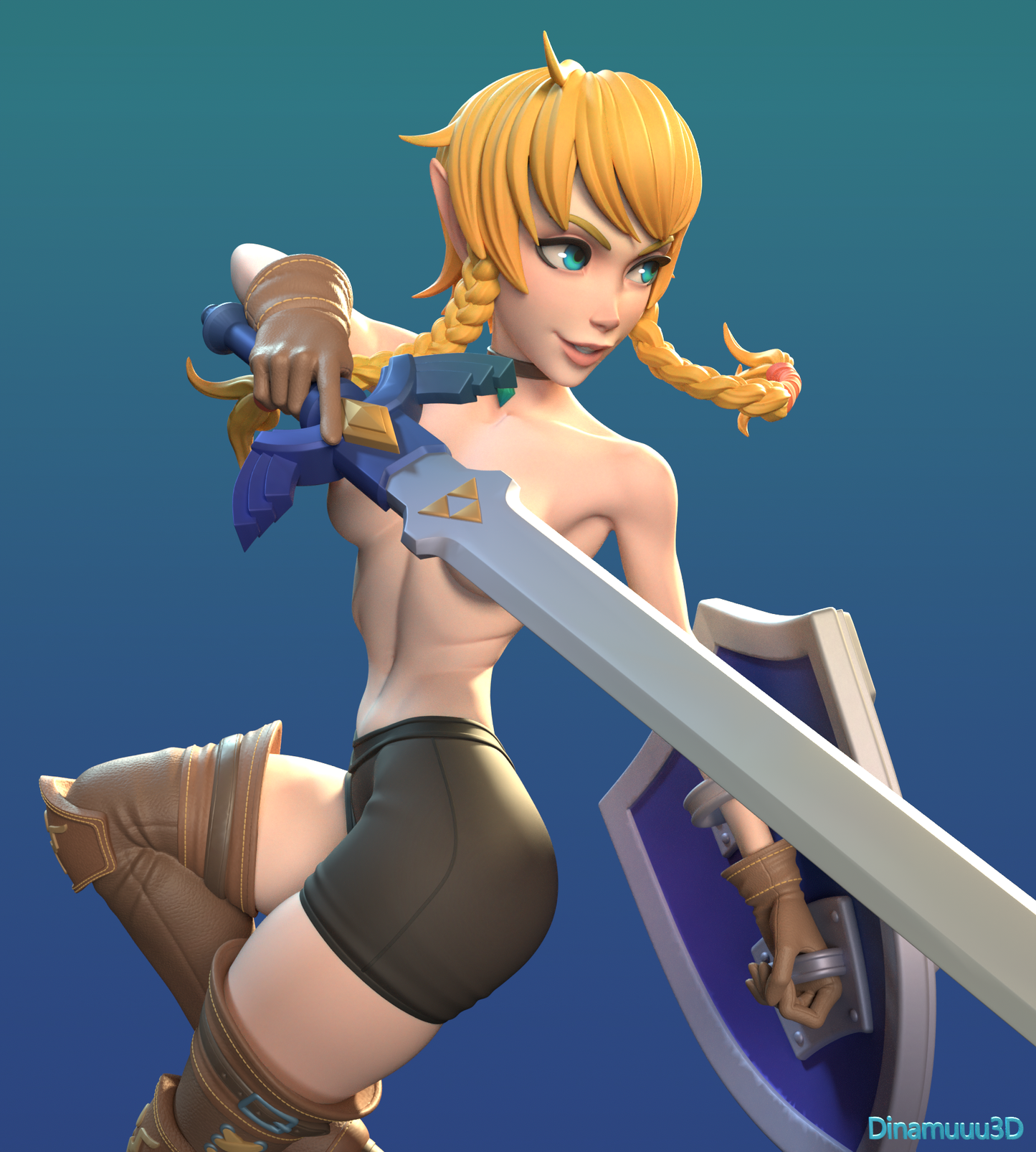 Linkle 3d Printed Model Kit NSFW