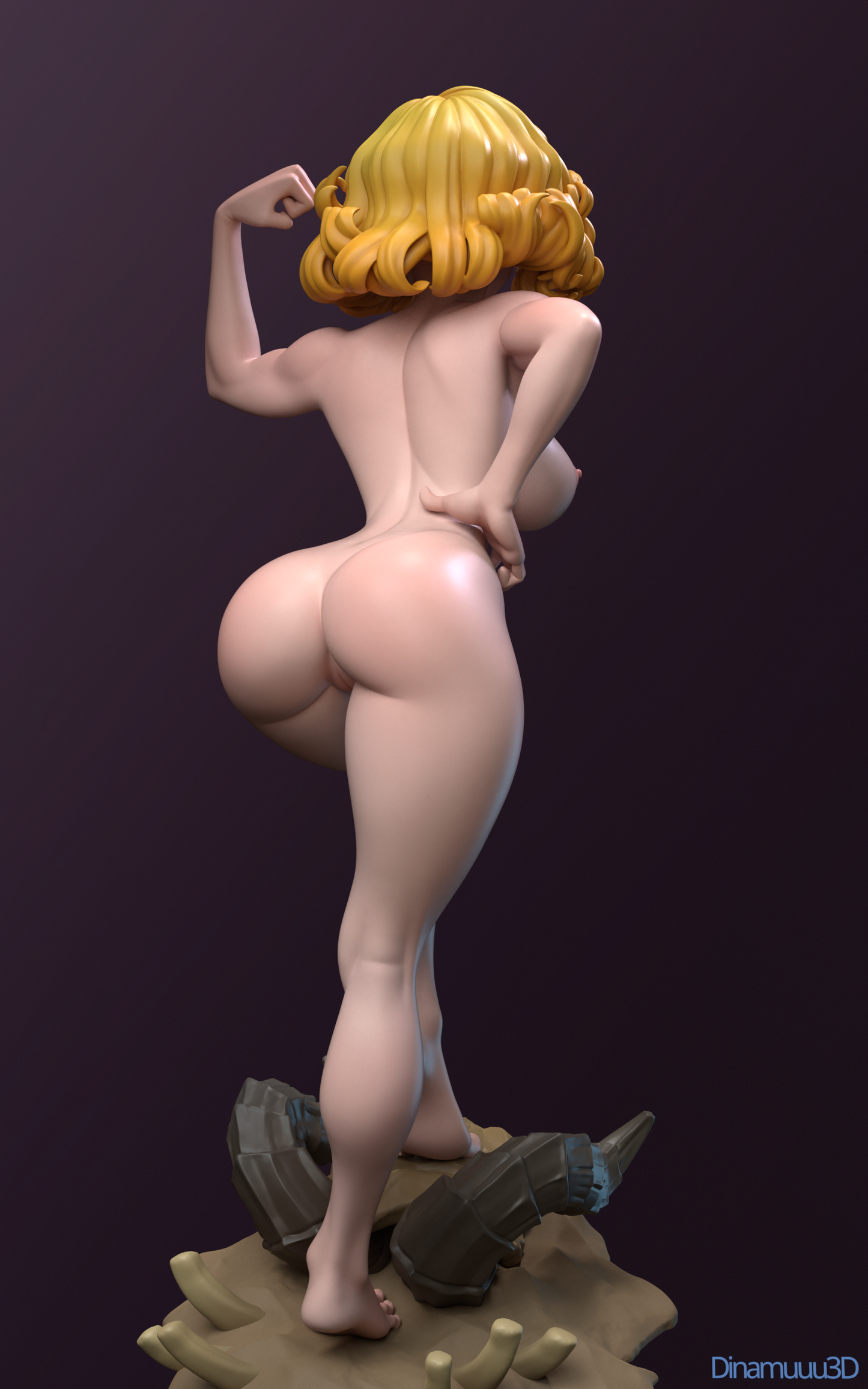 Vault Pinup 3d Printed Model Kit NSFW