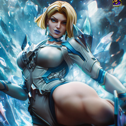 Frost Queen Emma 3d Printed Model Kit