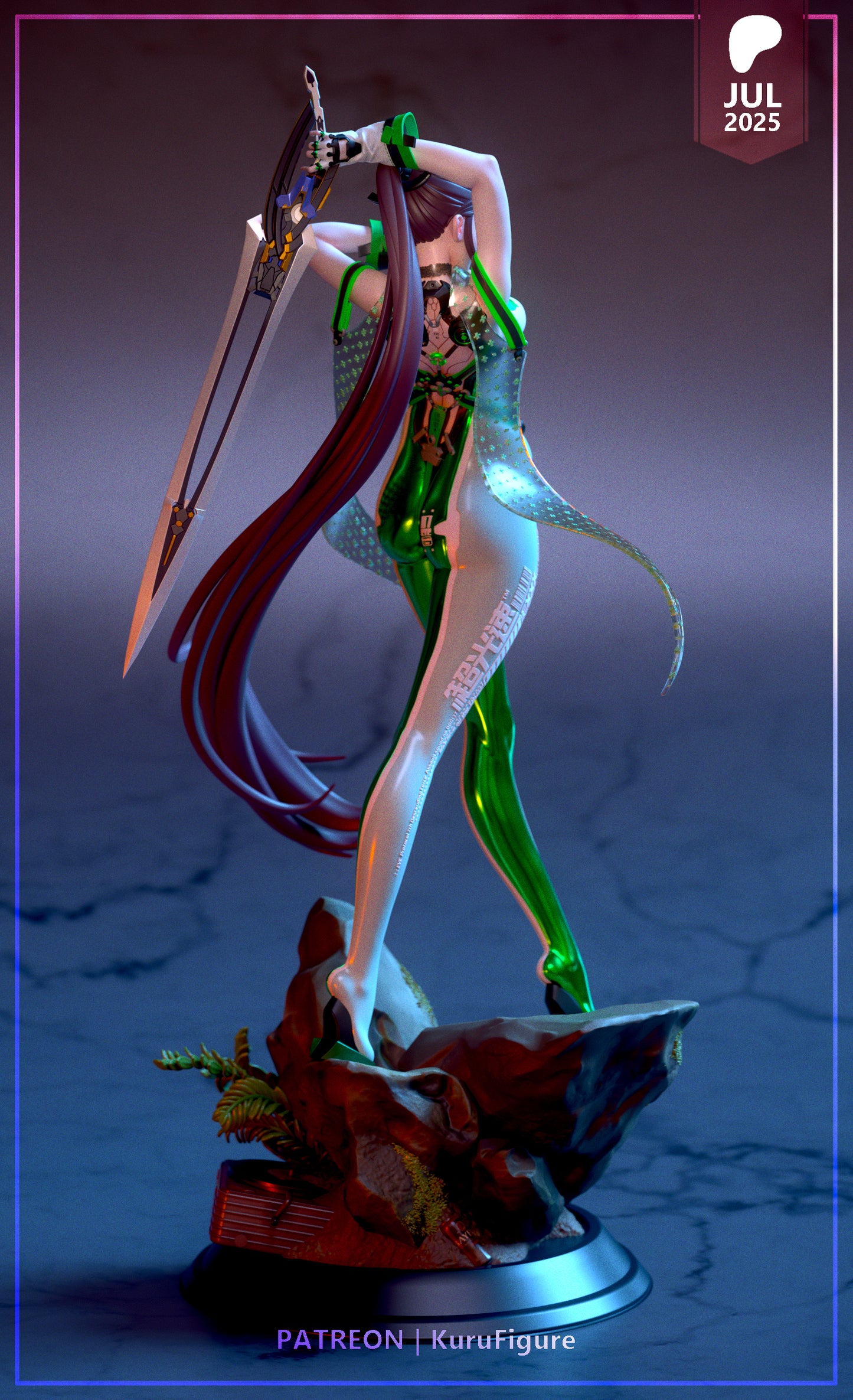 Stellar Blade Eve 3d Printed Model Kit