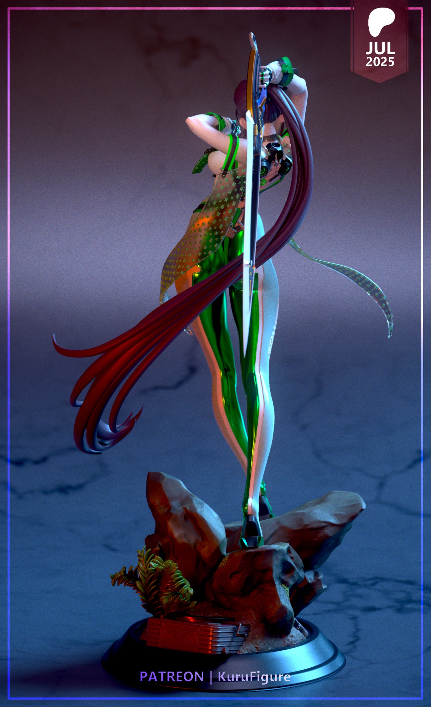 Stellar Blade Eve 3d Printed Model Kit