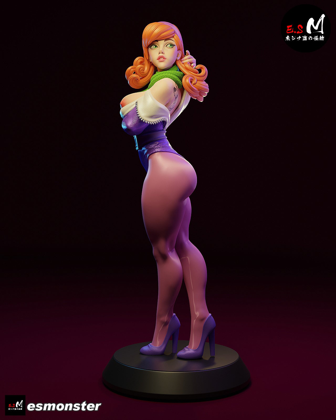 Clumsy Detective 3d Printed Model Kit NSFW