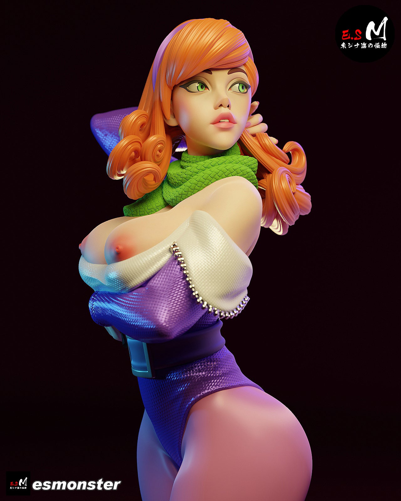 Clumsy Detective 3d Printed Model Kit NSFW