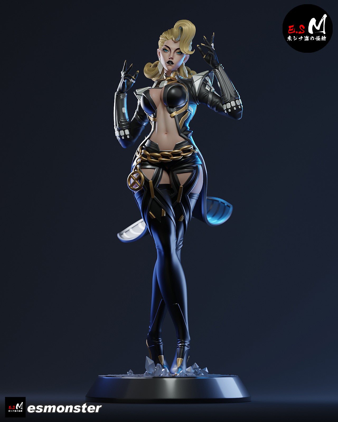 Frost Queen 3d Printed Model Kit