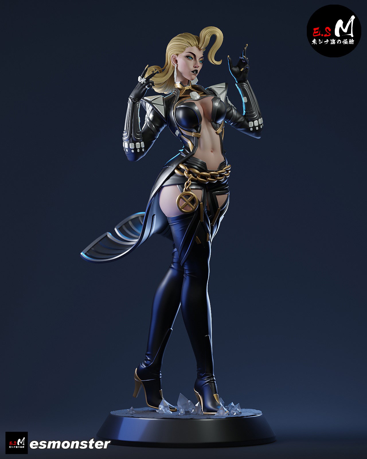 Frost Queen 3d Printed Model Kit