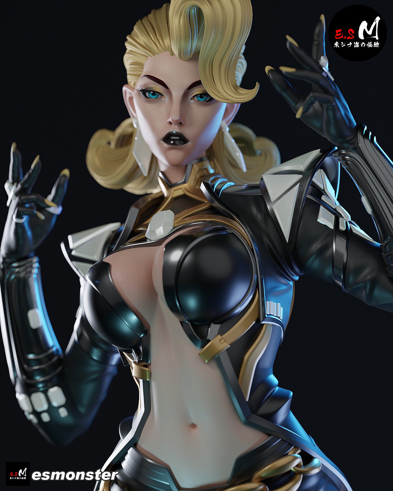 Frost Queen 3d Printed Model Kit