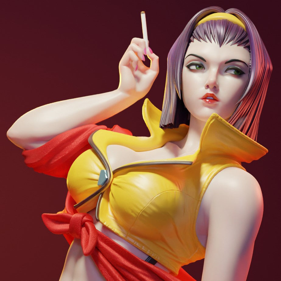 Lady Luck Faye 3d Printed Model Kit NSFW