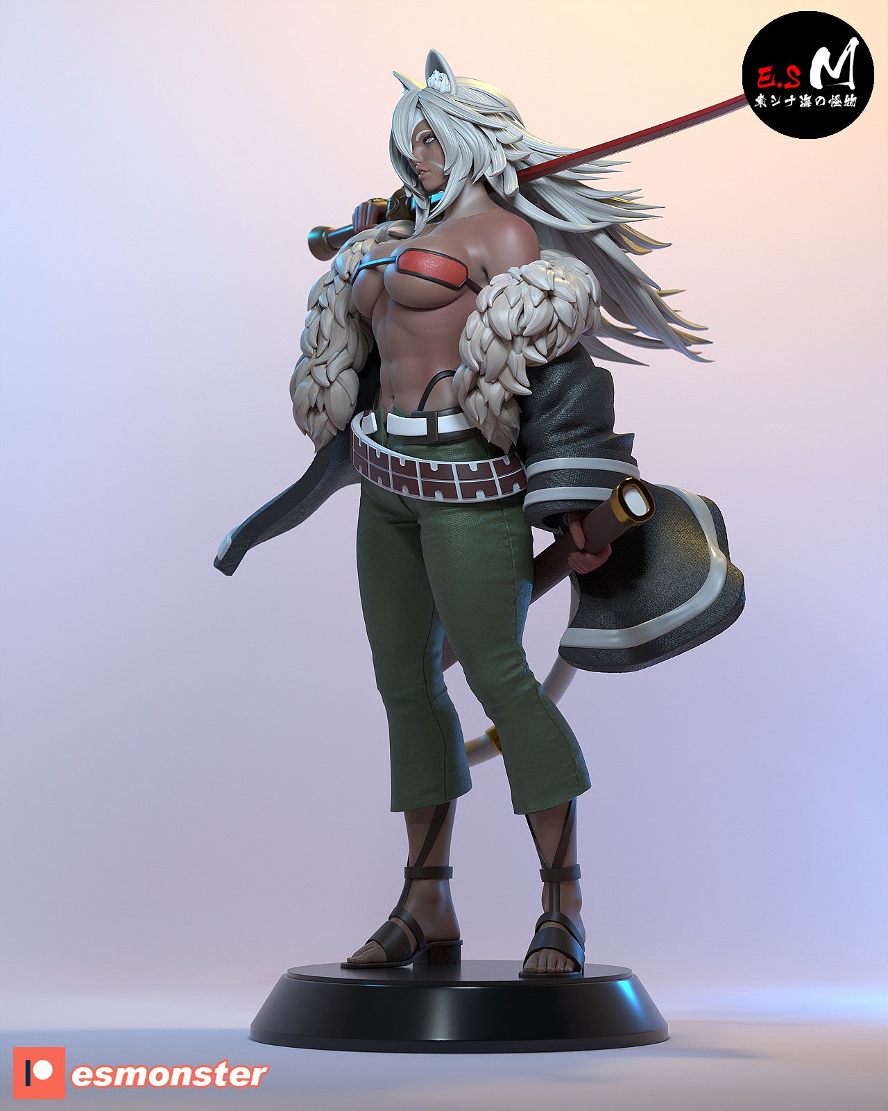 Beast Sword King 3d Printed Model Kit