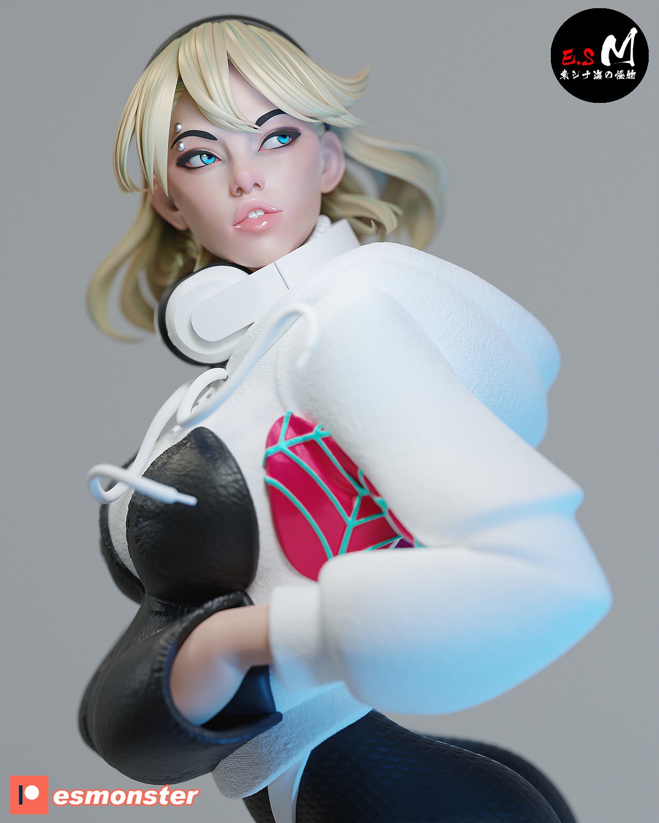 Gwen Walking 3d Printed Model Kit