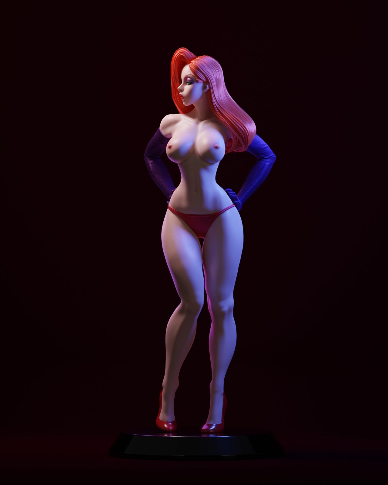 Jessica 3d Printed Model NSFW
