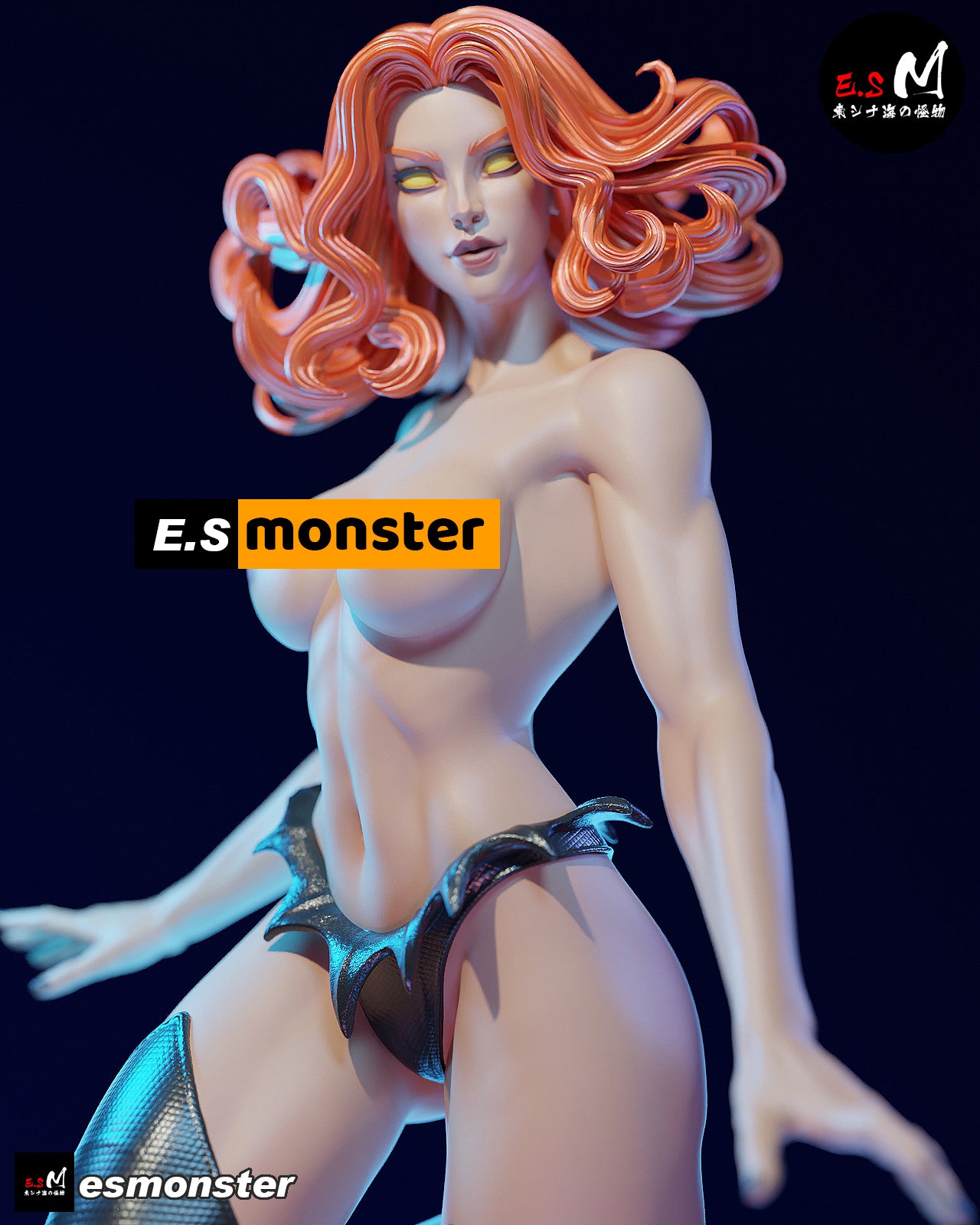 Goblin Queen 3d Printed Model Kit NSFW