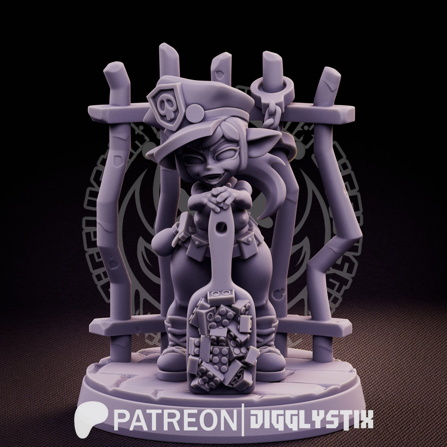 Bonk Police 3d Printed Miniatures NSFW