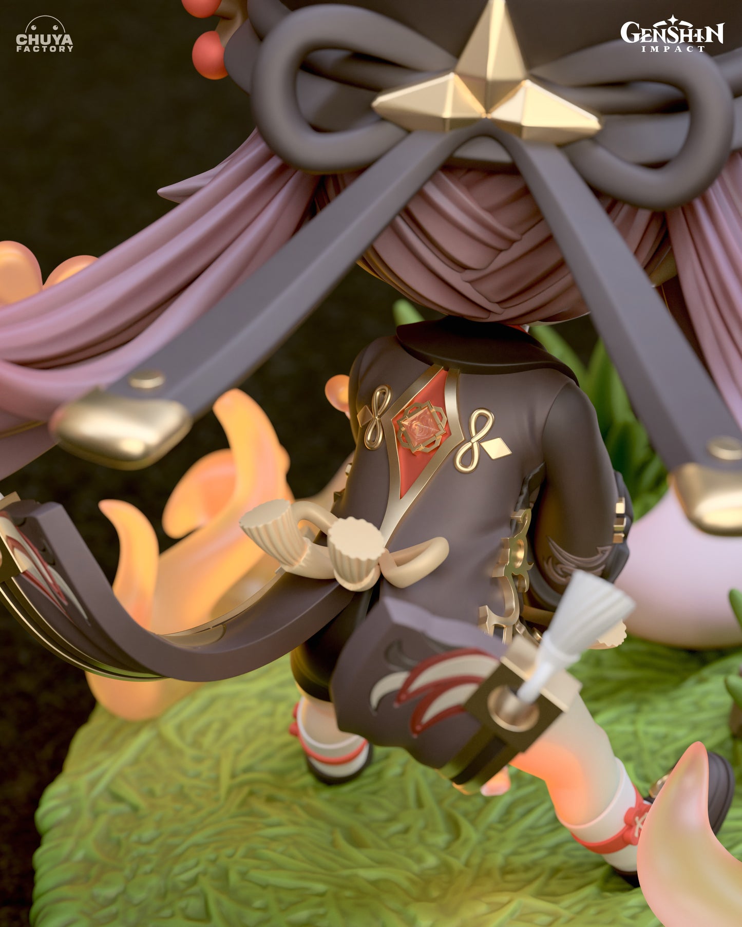 Chibi Hu Tao 3d Printed Model Kit