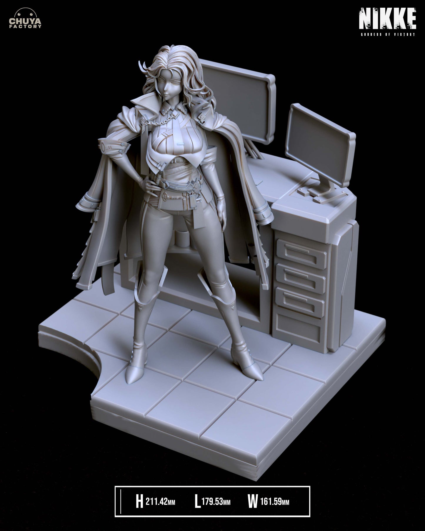 Nikke Ingrid 3d Printed Model Kit