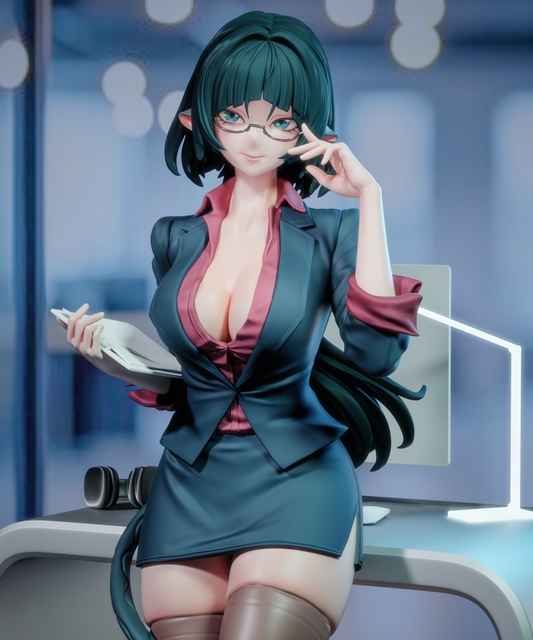 Jane Doe Secretary Zenless Zone Zero 3d Printed Model Kit