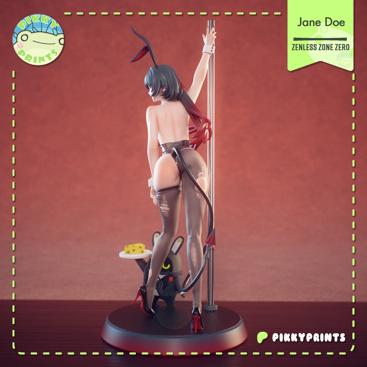 Jane Doe Bunny 3d Printed Model Kit