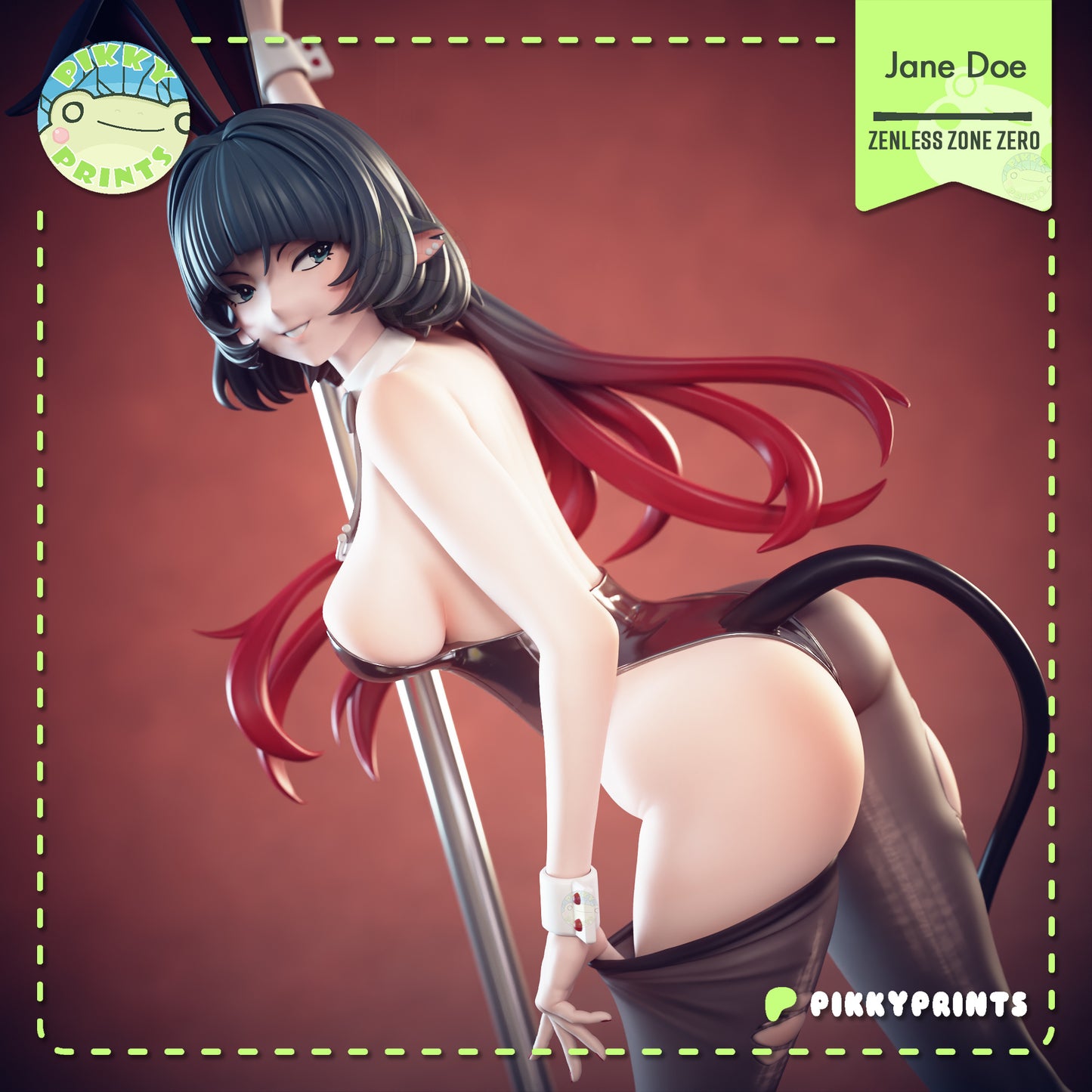 Jane Doe Bunny 3d Printed Model Kit