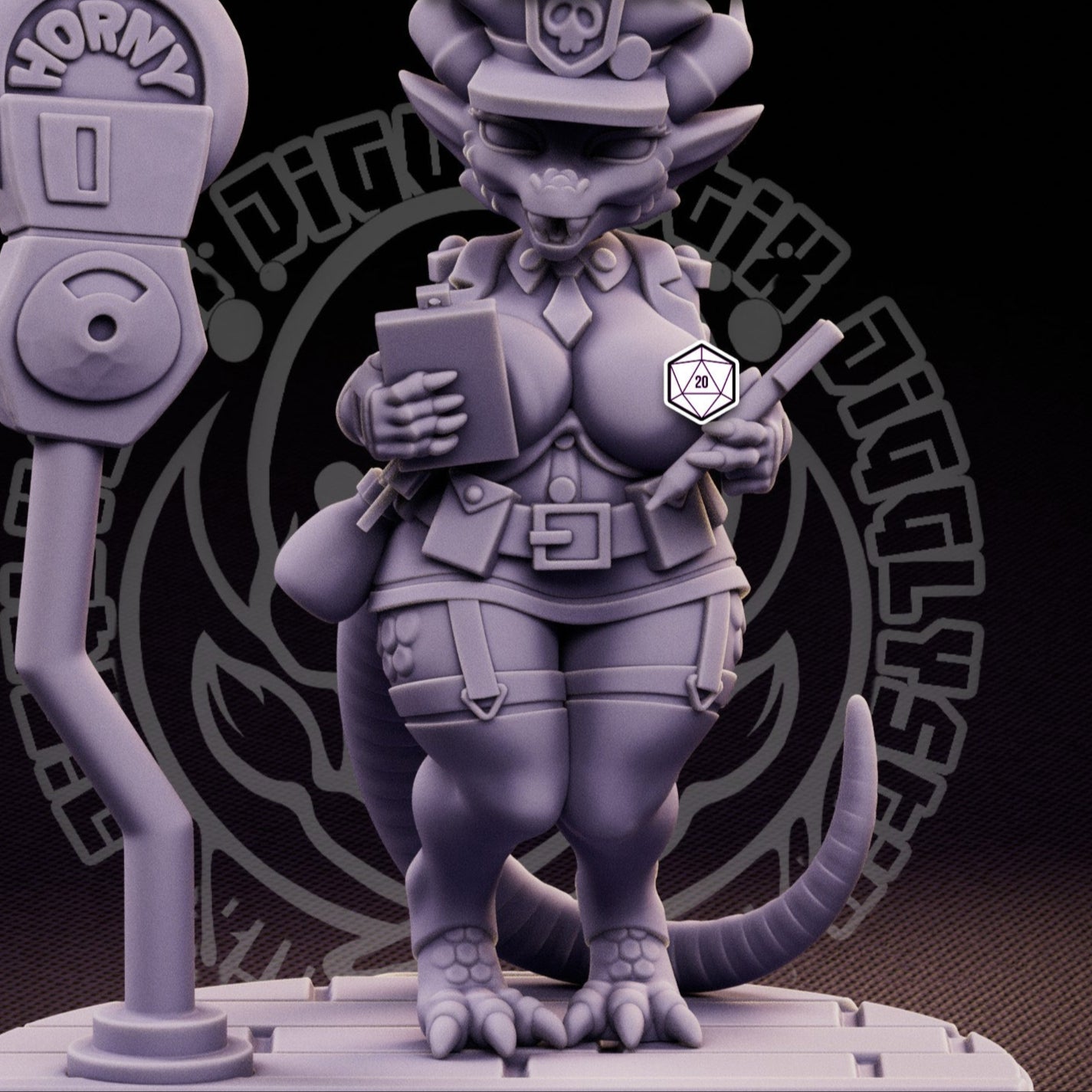 Bonk Police 3d Printed Miniatures NSFW