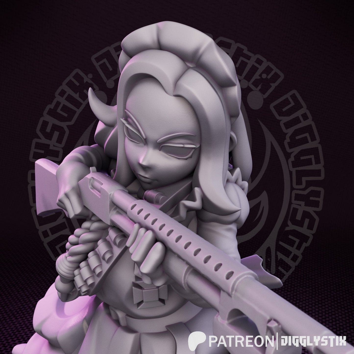 Battle Maids 3d Printed Miniatures NSFW