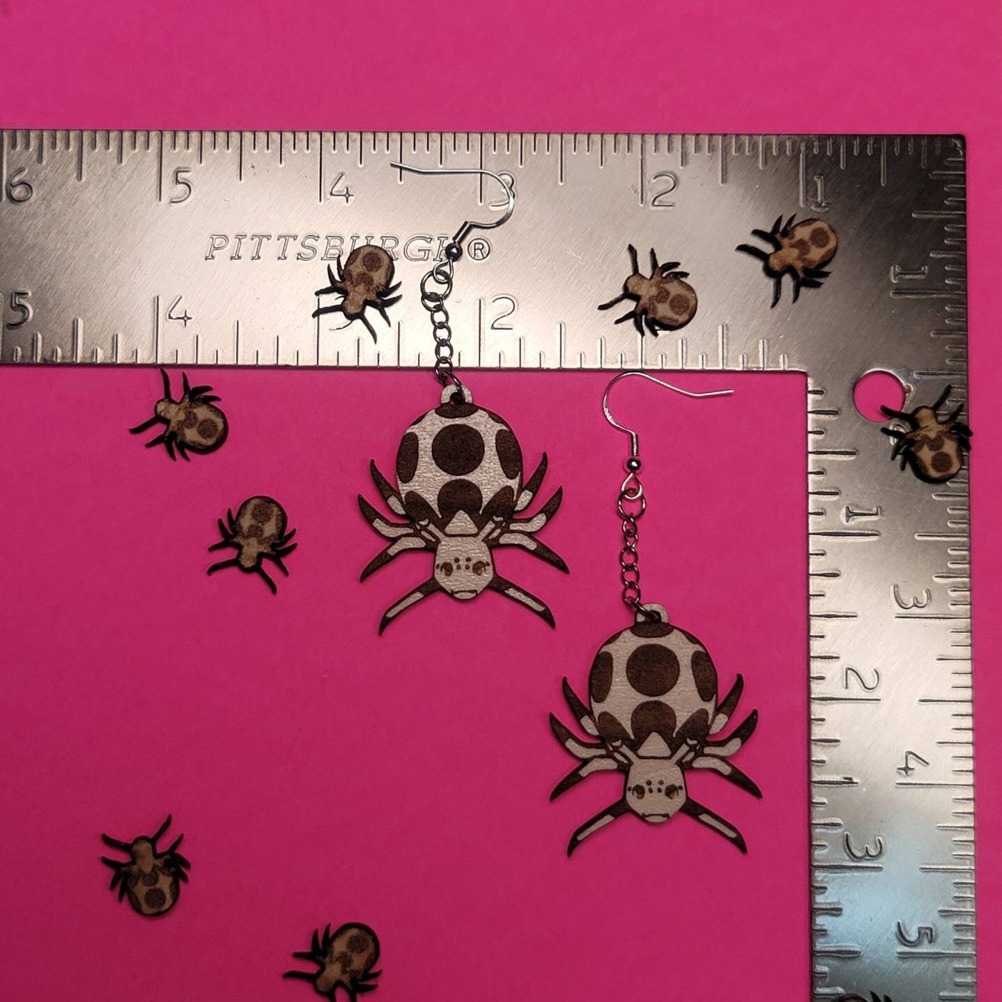 Spider Dangling Earrings