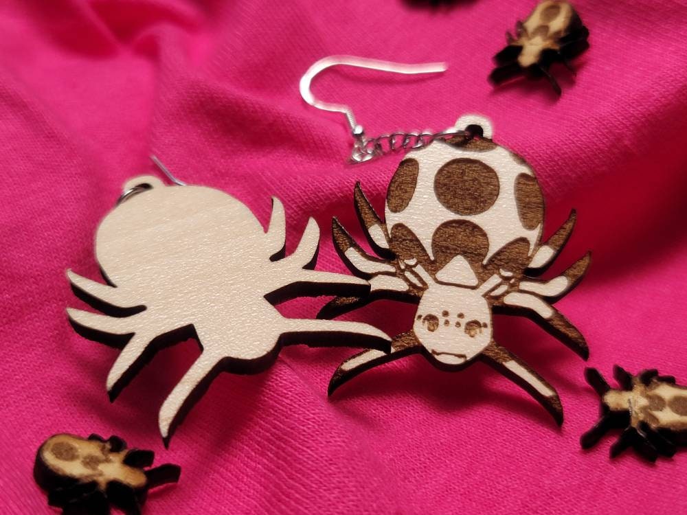 Spider Dangling Earrings