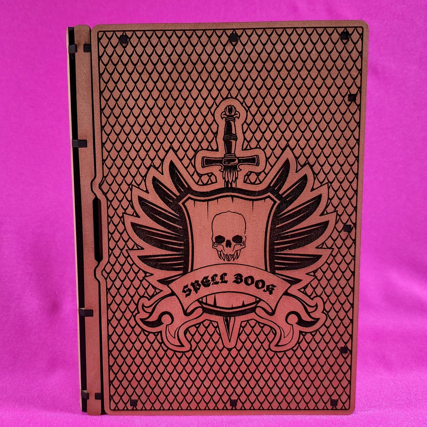 Spell Book Dice and Miniature Box Tabletop Storage