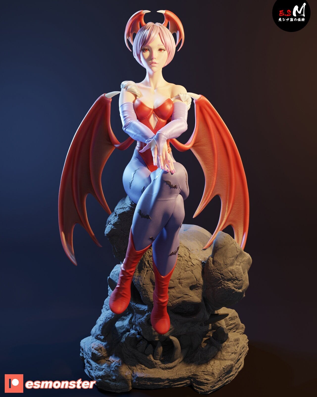 Succubus Duo 3d Printed Model Kit