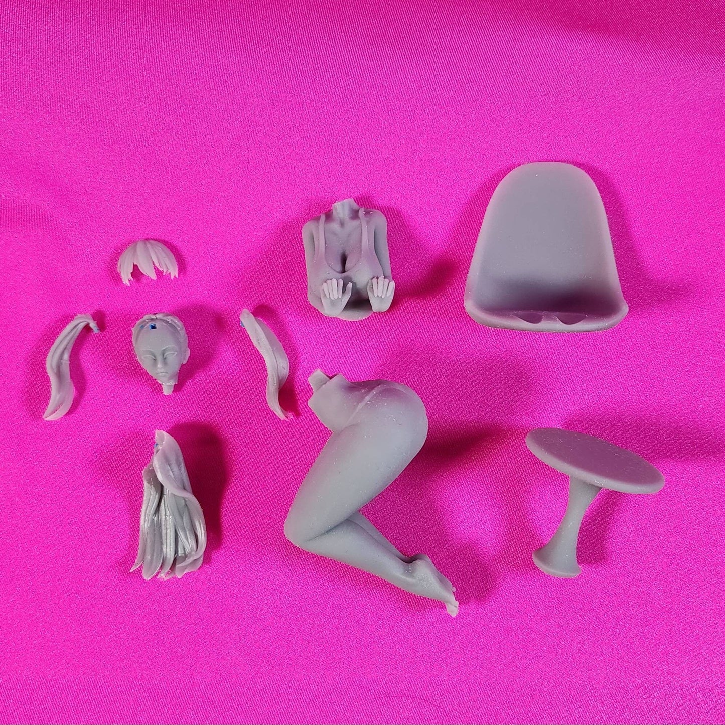 Pilot Pinup 3d Printed Model Kit