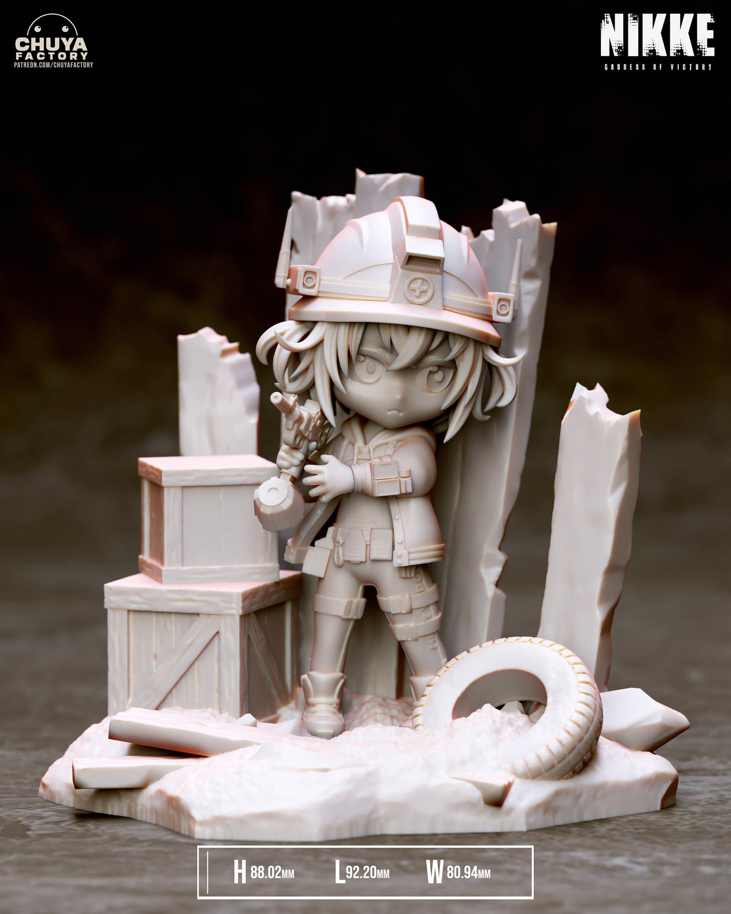 Liter Nikke 3d Printed Model Kit