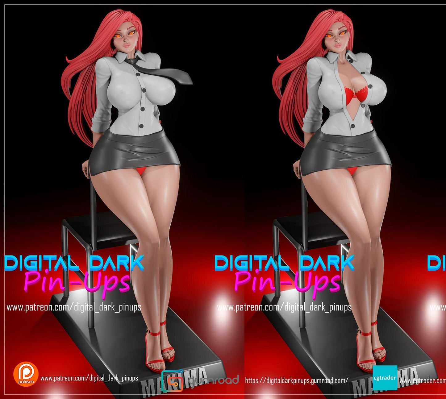 Devil Boss 3d Printed Model Kit