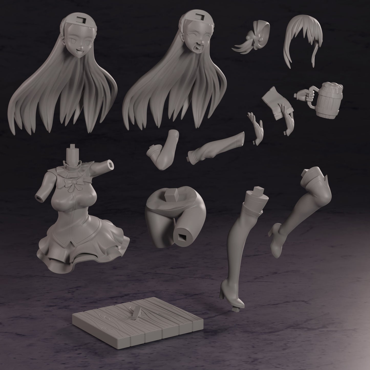 Stop Telling People You're a Goddess 3d Printed Model Kit