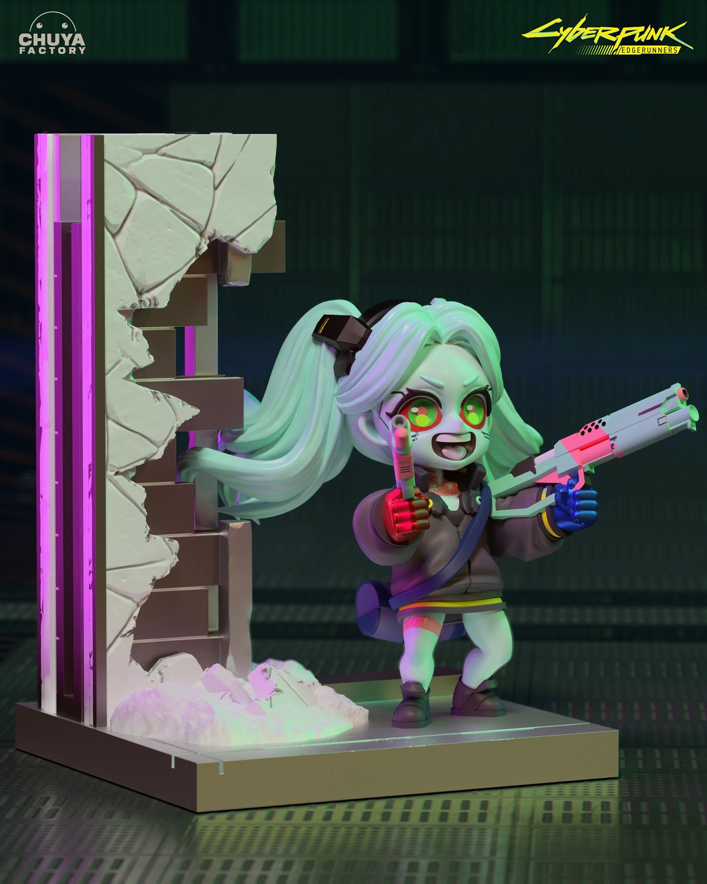 Rebecca Chibi 3d Printed Model Kit