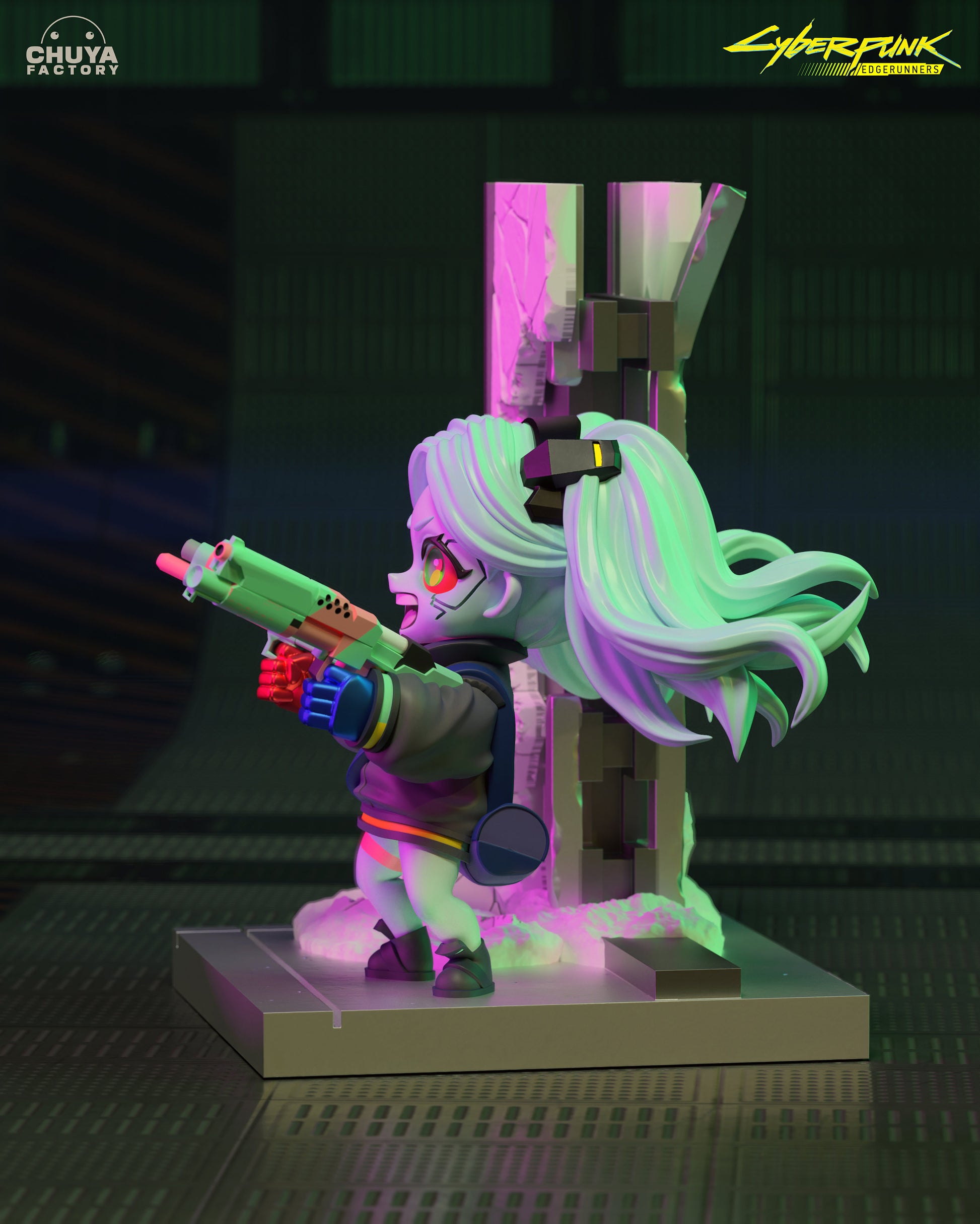 Rebecca Chibi 3d Printed Model Kit