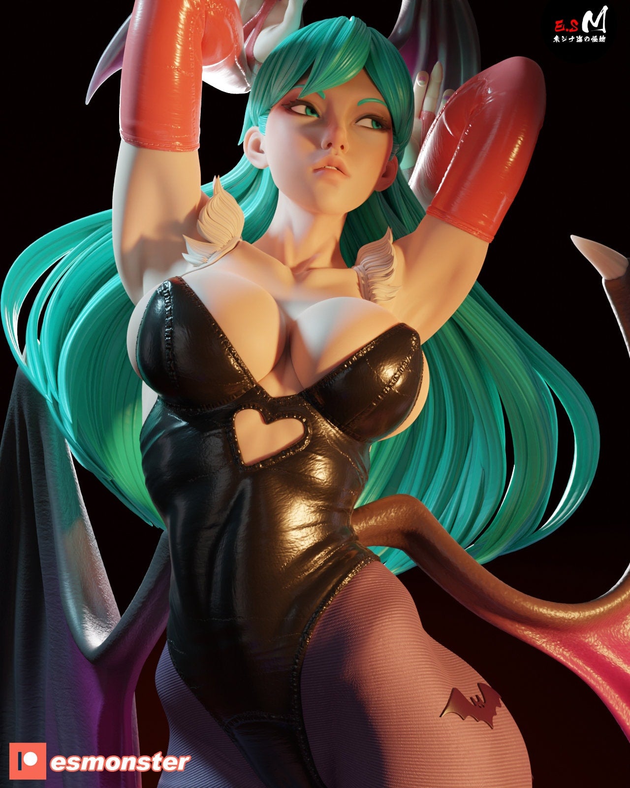 Vampire Fighter 3d Printed Model Kit 7 Inch