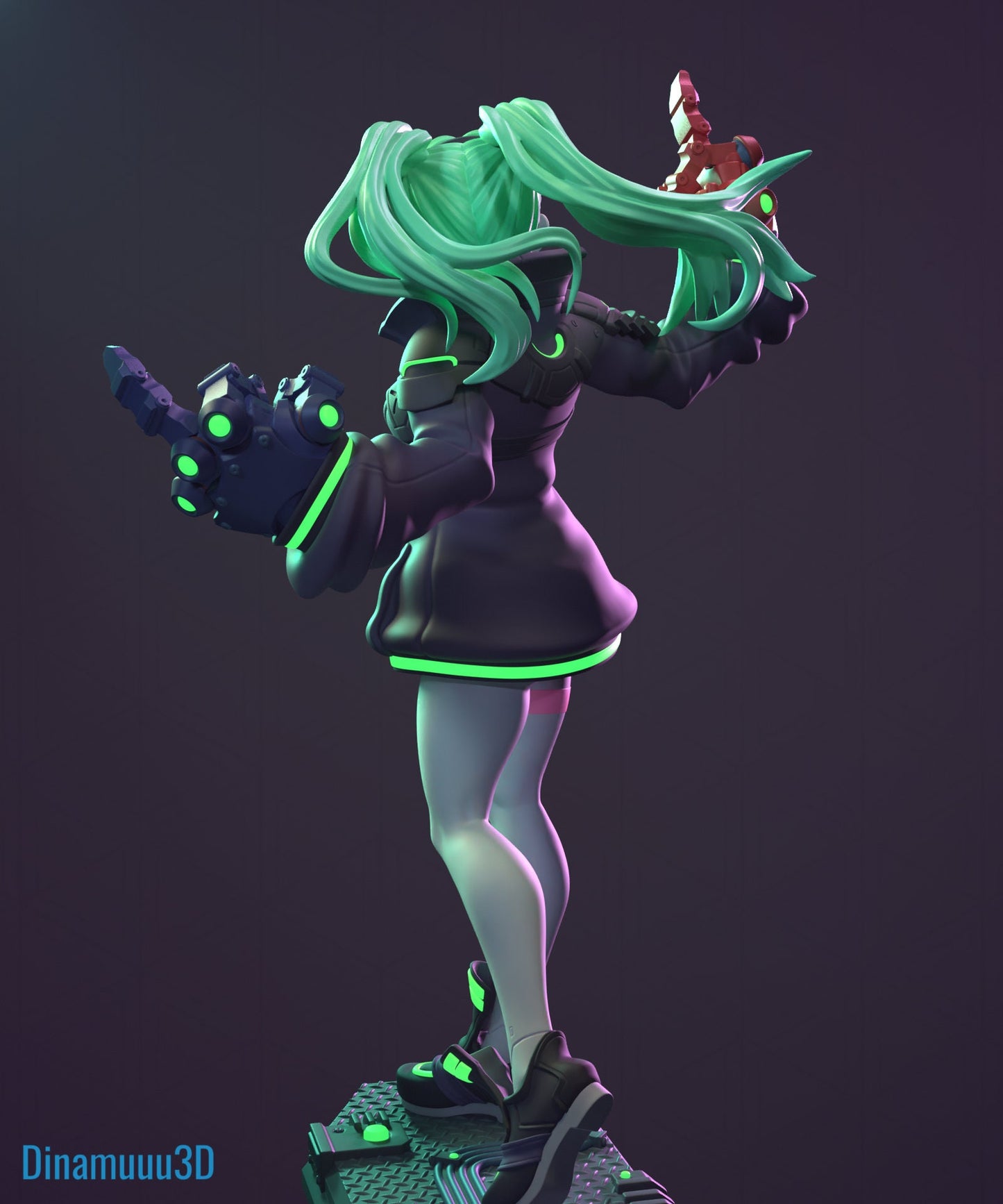 Becca Jacket 3d Printed Model Kit